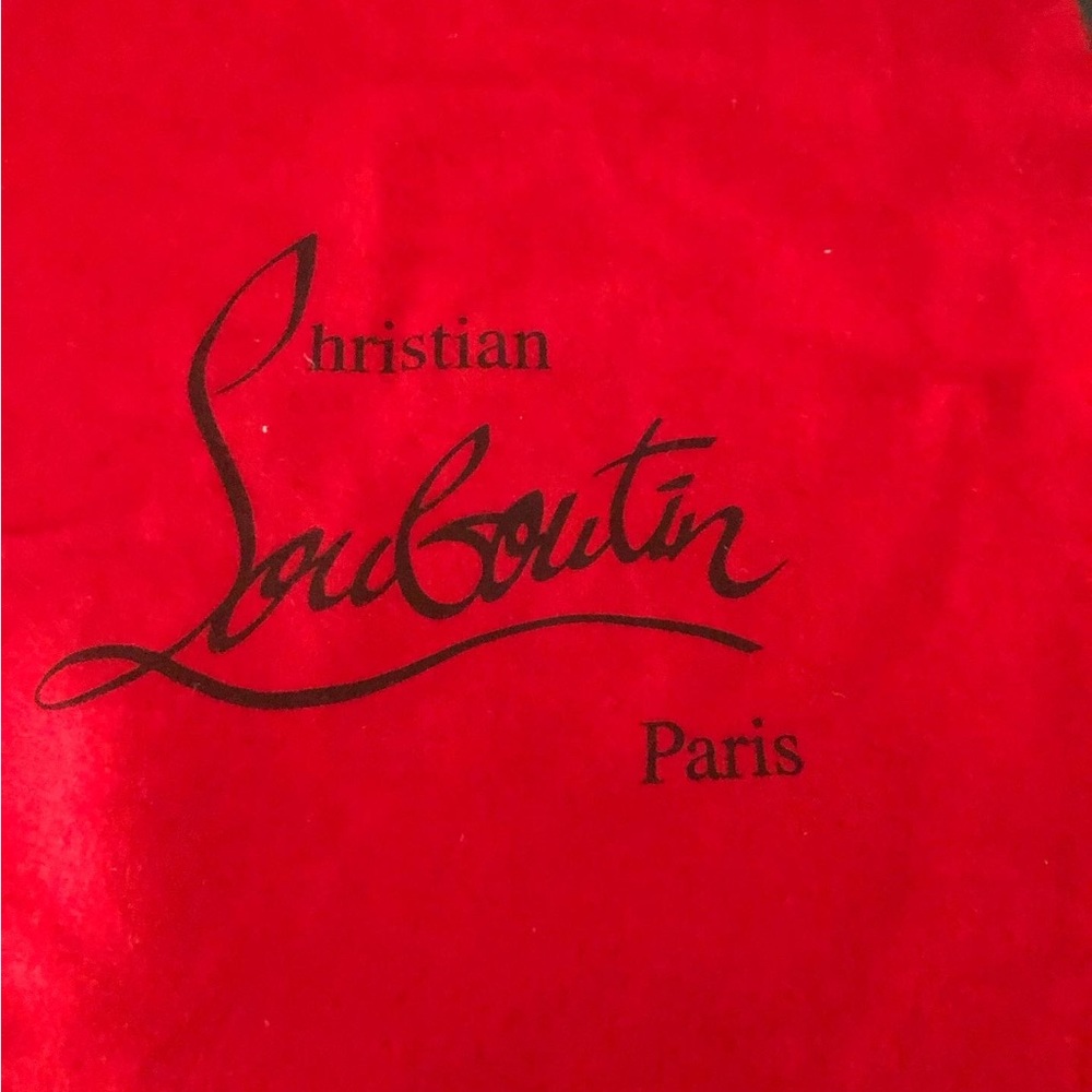 Christian Louboutin in excellent condition for $200. Firm on price due to style.